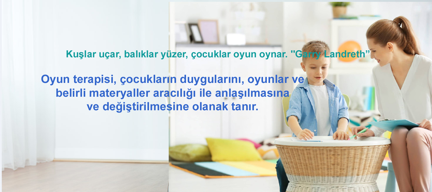 Kuşlar uçar, balıklar yüzer, çocuklar oyun oynar. ''Garry Landreth” 